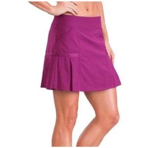 Athleta Magenta Any Sport Multi Pleated Athletic Skort